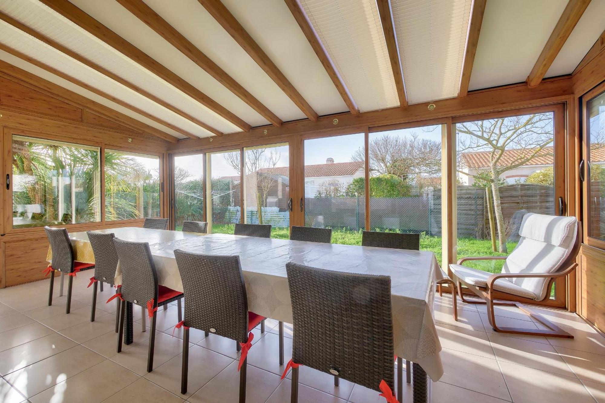 Maison Pour 8 - 5Min De La Plage - Jardin & Veranda Longeville-sur-Mer Exterior foto
